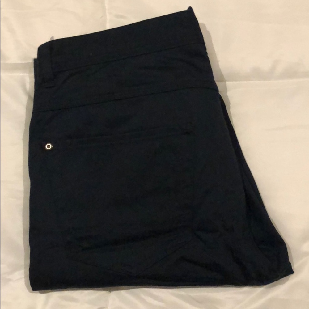 Zara basic dark blue pants - Picture 2 of 5